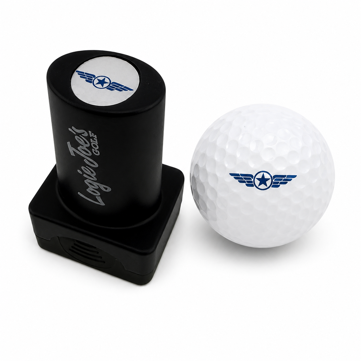 Wings Stamp | Quick-Dry Ink Stamper | Easy Ball Identification | Fun Golf Gift