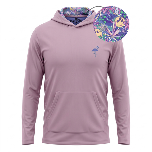 Purple Haze Performance Hoodie | Lightweight Unisex Moisture-Wicking Athletic Hoodie