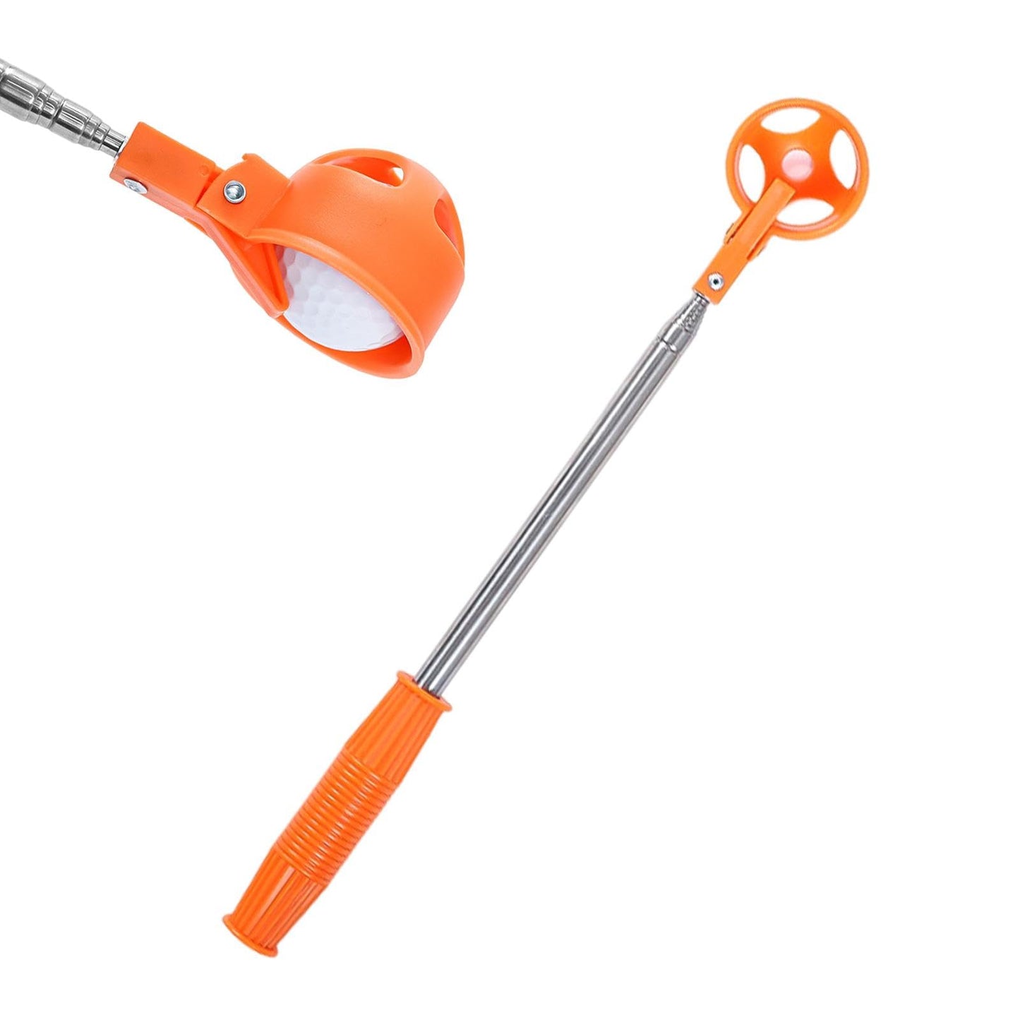 Telescopic Golf Ball Retriever — Stainless Steel