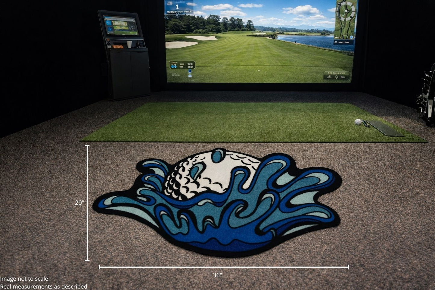 Water Ball | Golf Shop Mat | Golf Accessory