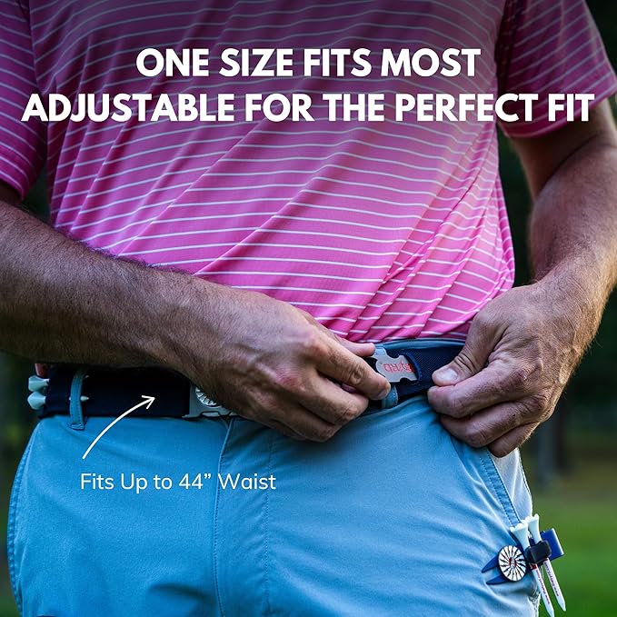 THE BYRD GOLF BELT - Grey
