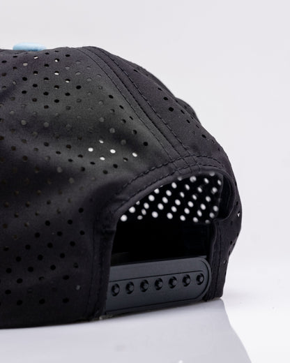 Black Cock Black - Perforated Rope Hat