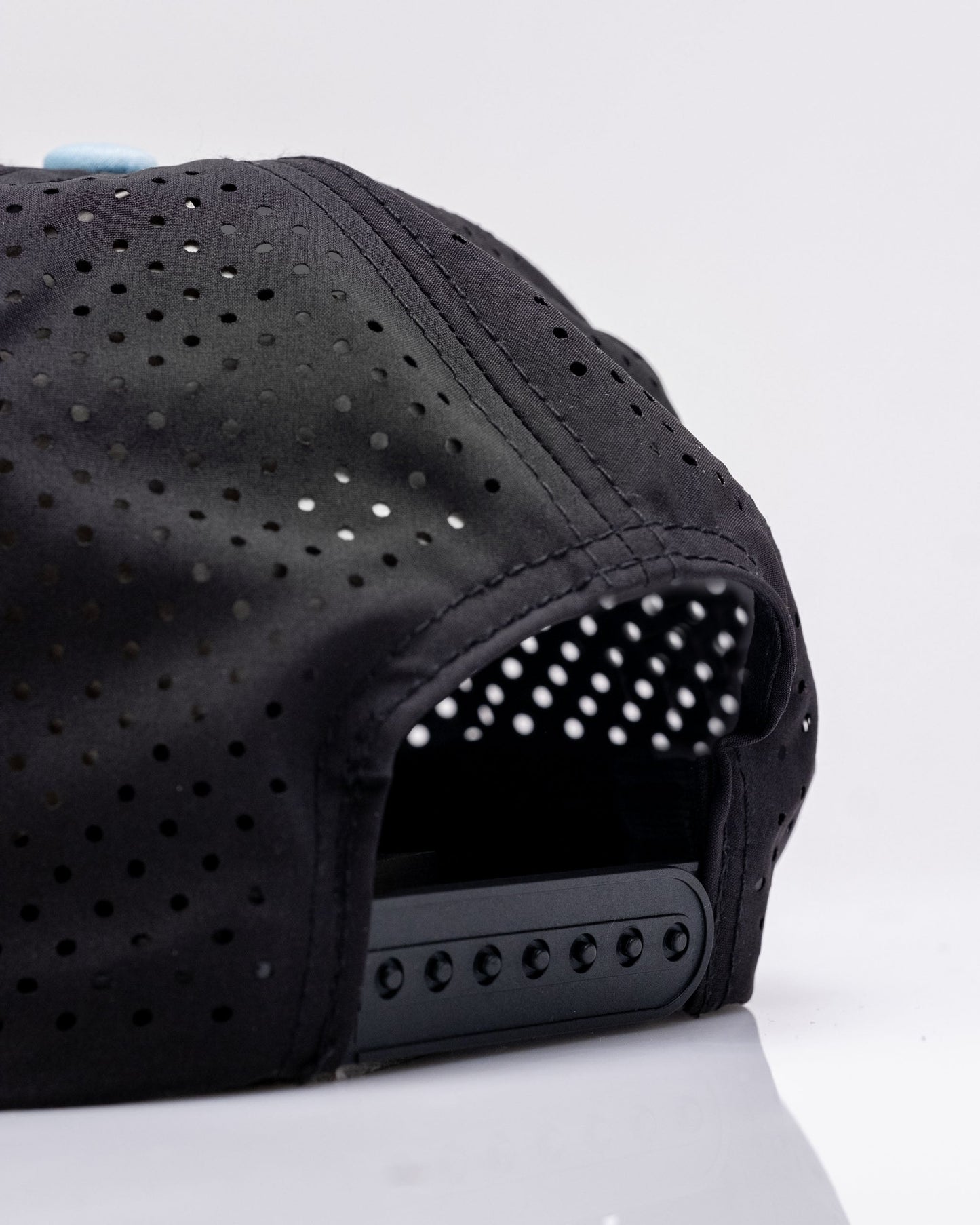 Sasquatch Black - Perforated Rope Hat