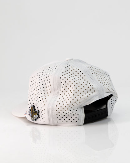 Freedom Eagle White - Perforated Rope Hat