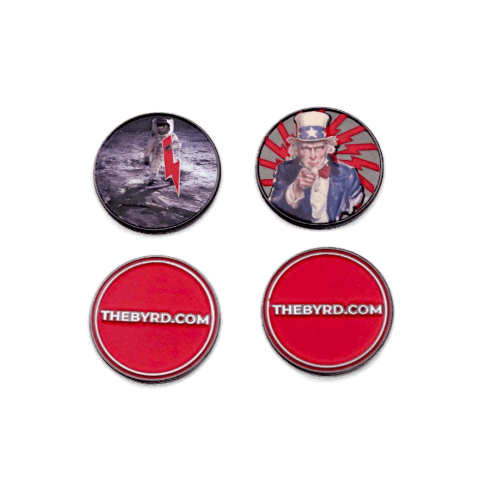 THE BYRD BALL MARKERS - Merica