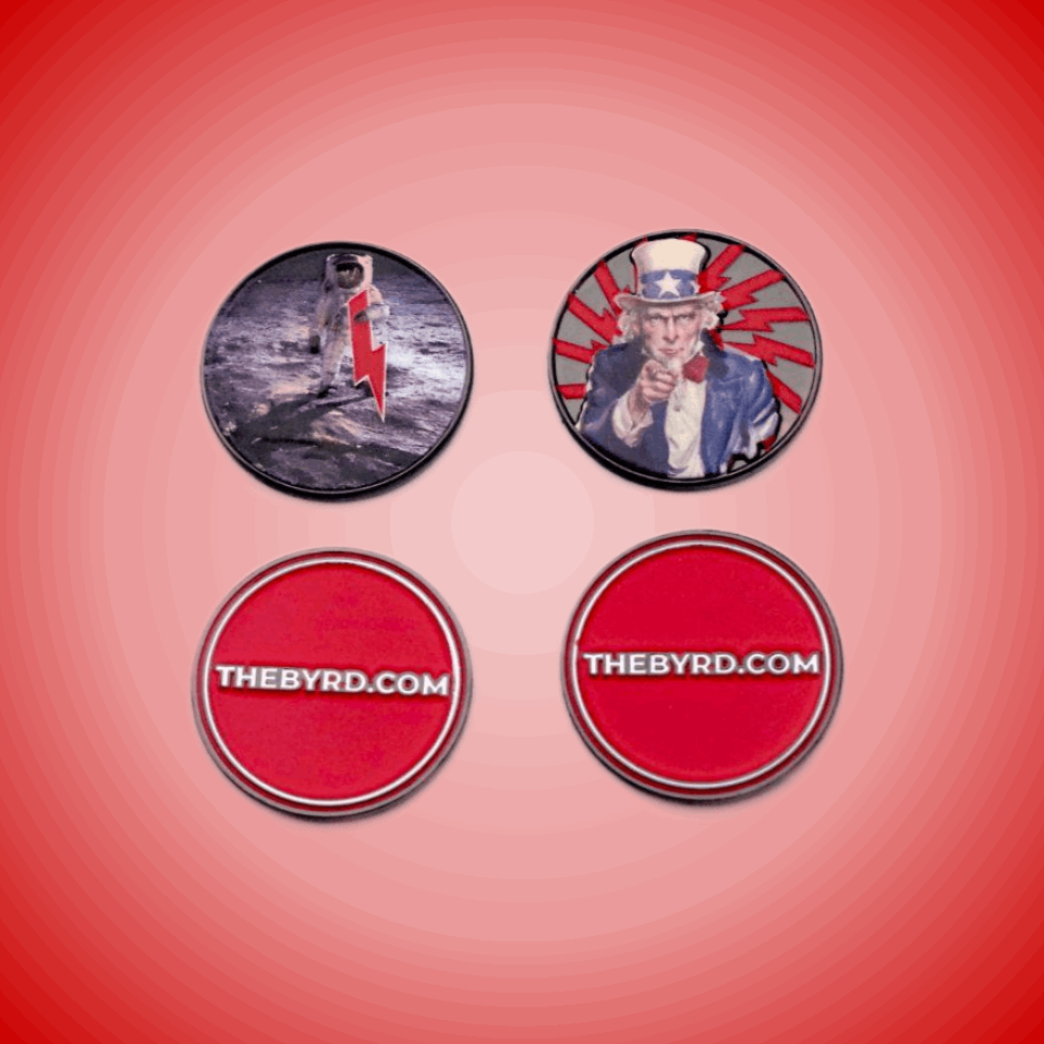 THE BYRD BALL MARKERS - Merica