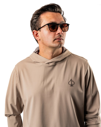 Performance Golf Hoodie - Big Blind Ash