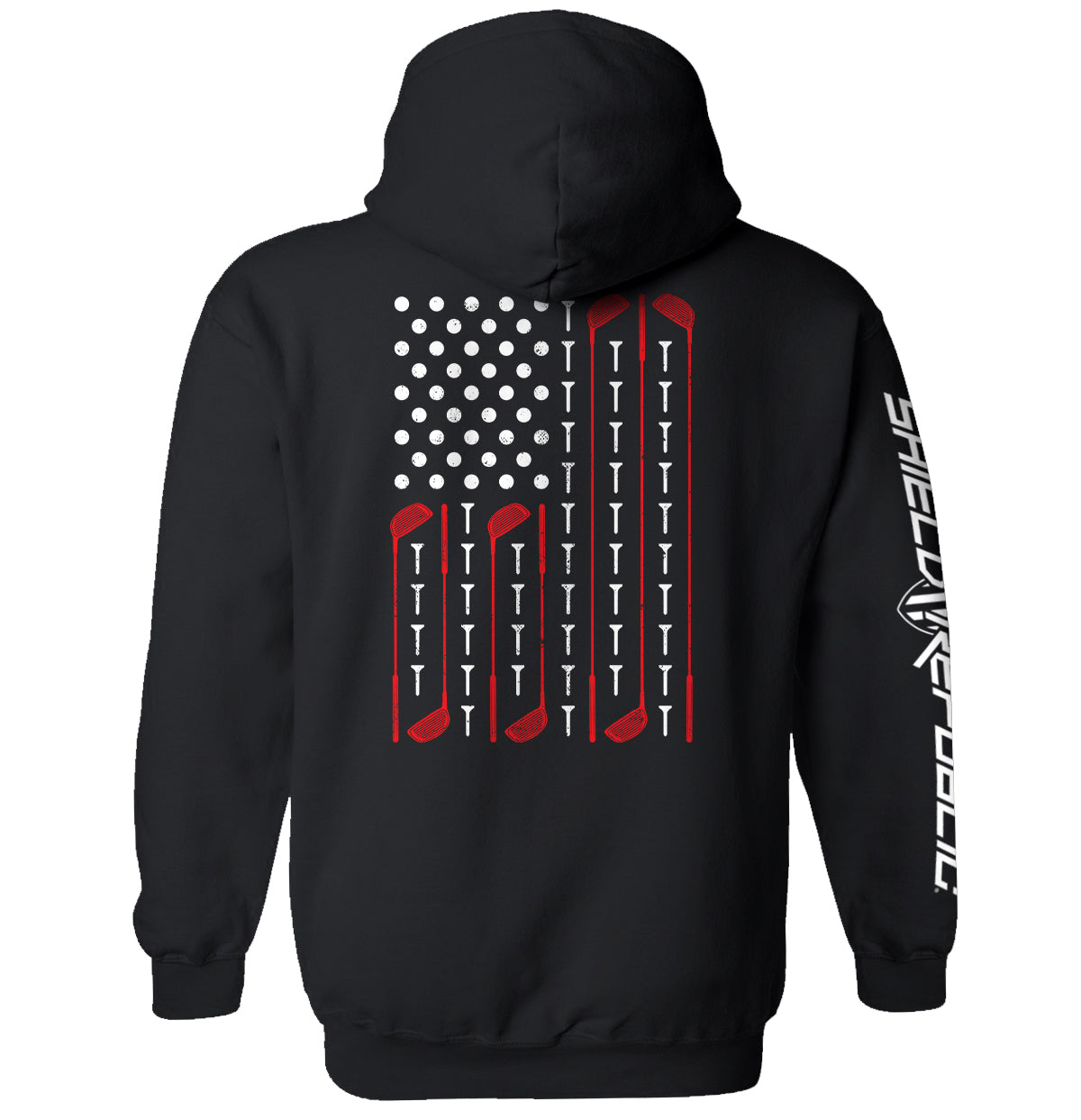 Golf American Flag