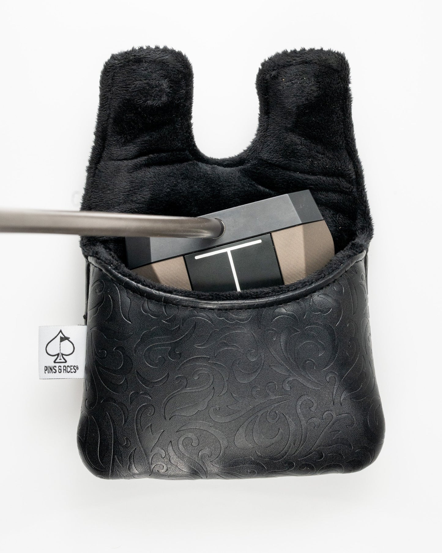Blackout Ace of Spades - Center Shaft Mallet Putter Cover