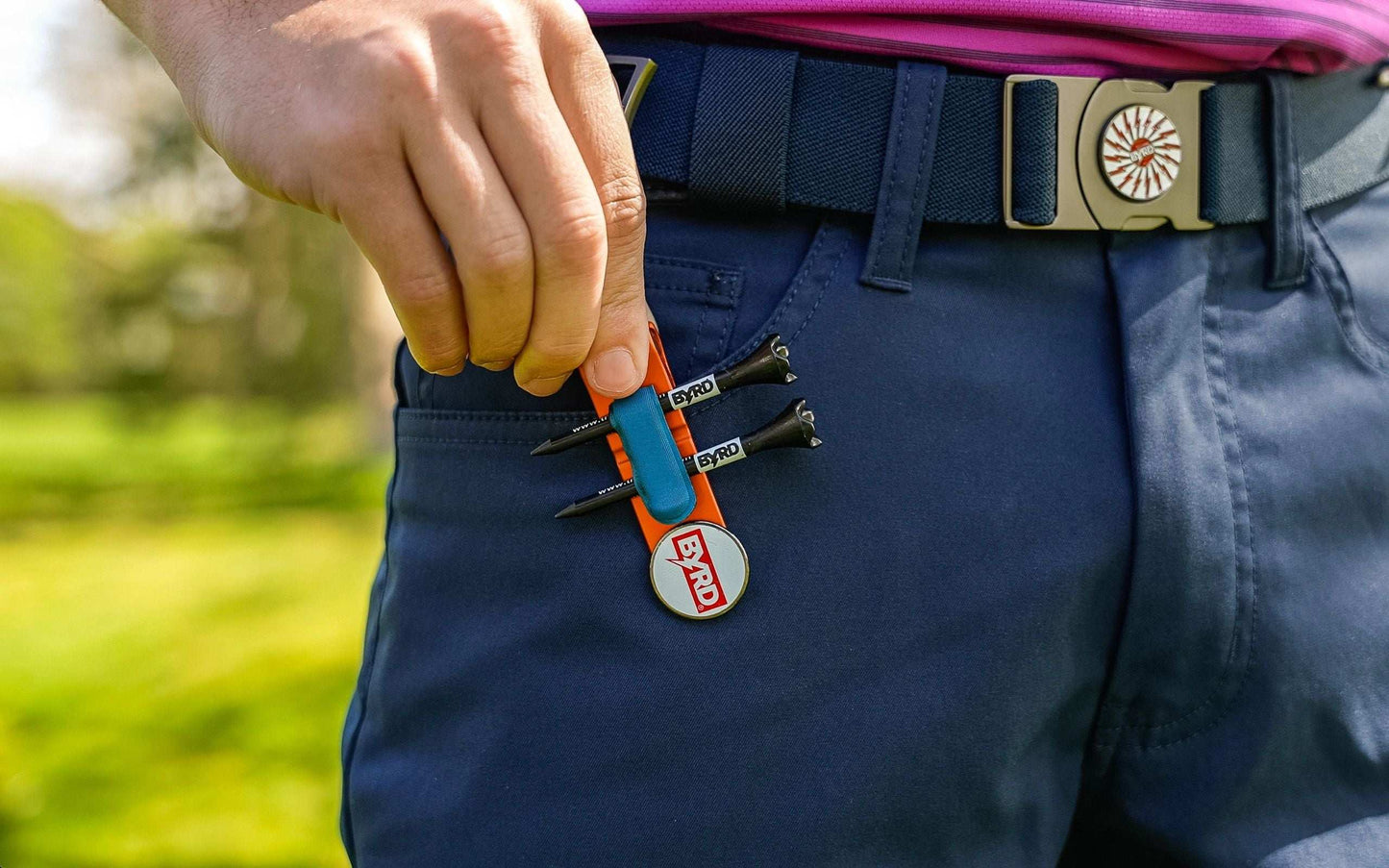 THE BYRD GOLF CLYP - Red