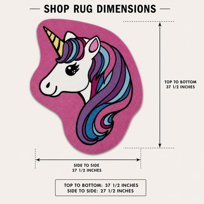 Cute Unicorn | Golf Shop Mat | Golf Accessory
