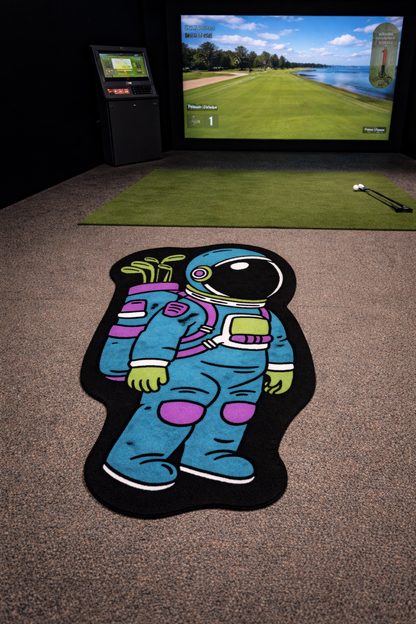 Astronaut Walker | Golf Shop Mat | Golf Accessory