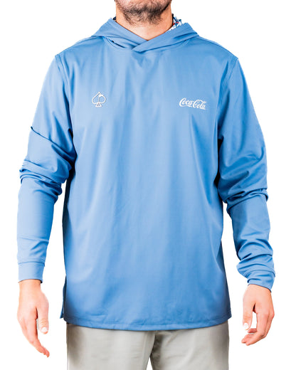 Performance Golf Hoodie - Coca-Cola Glacier Blue