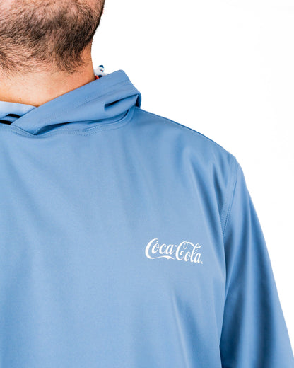 Performance Golf Hoodie - Coca-Cola Glacier Blue