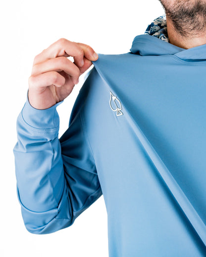 Performance Golf Hoodie - Coca-Cola Glacier Blue