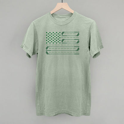 Golf American Flag (Green)