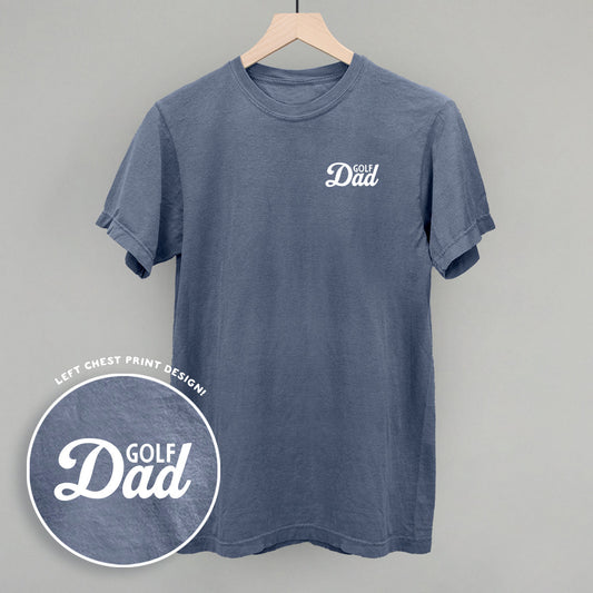 Golf Dad (White) (Left Chest)