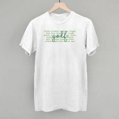 Golf Terms With Script