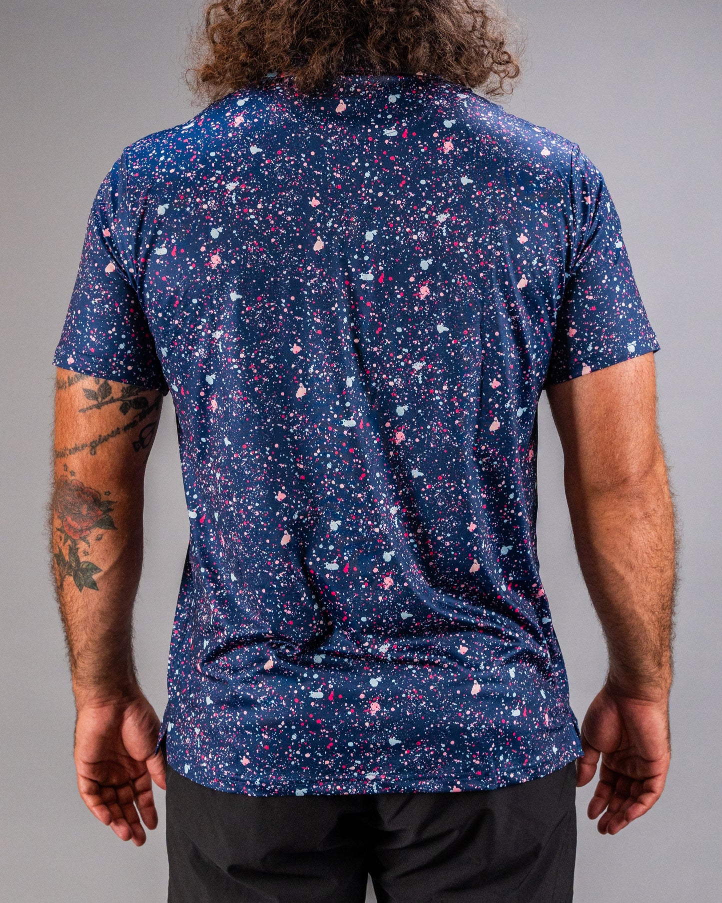 Blue Splatter