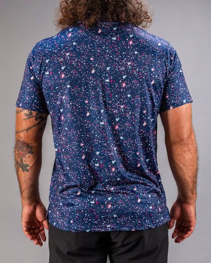 Blue Splatter