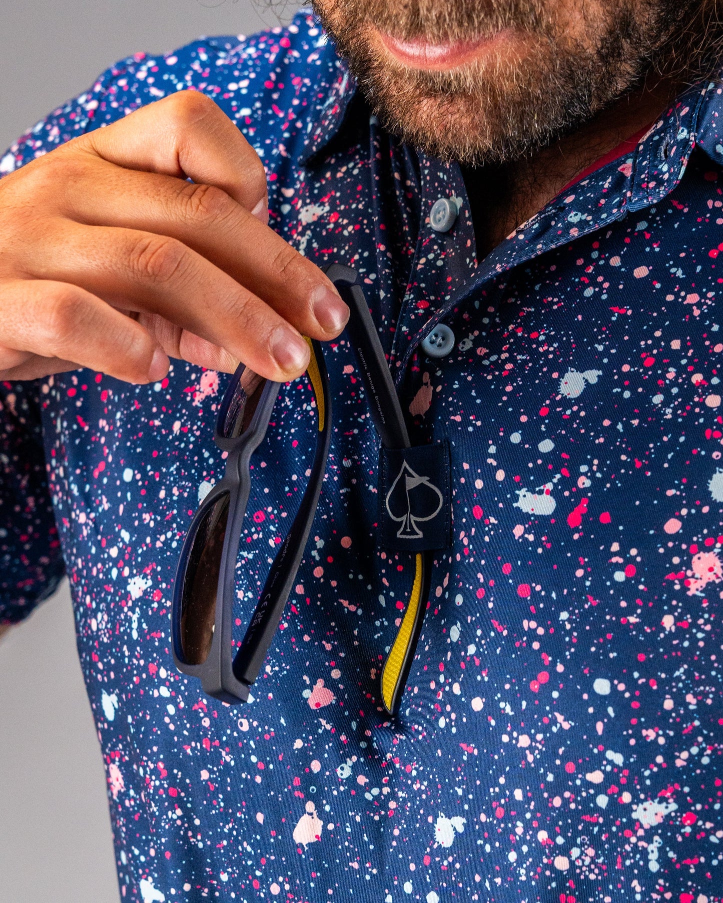 Blue Splatter