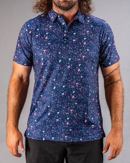 Blue Splatter
