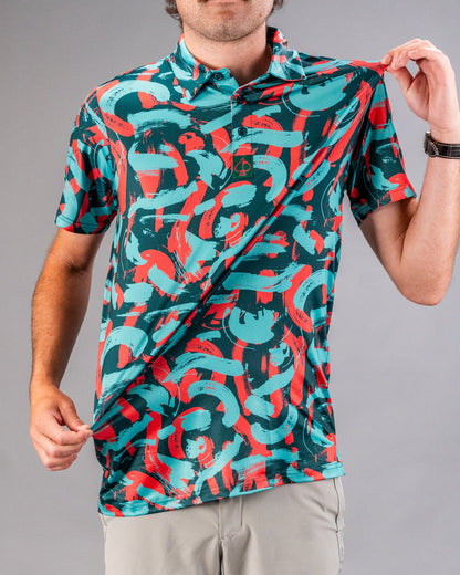 Paint Strokes Coral