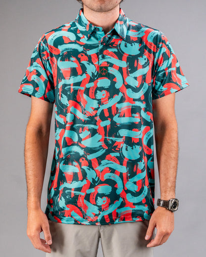 Paint Strokes Coral