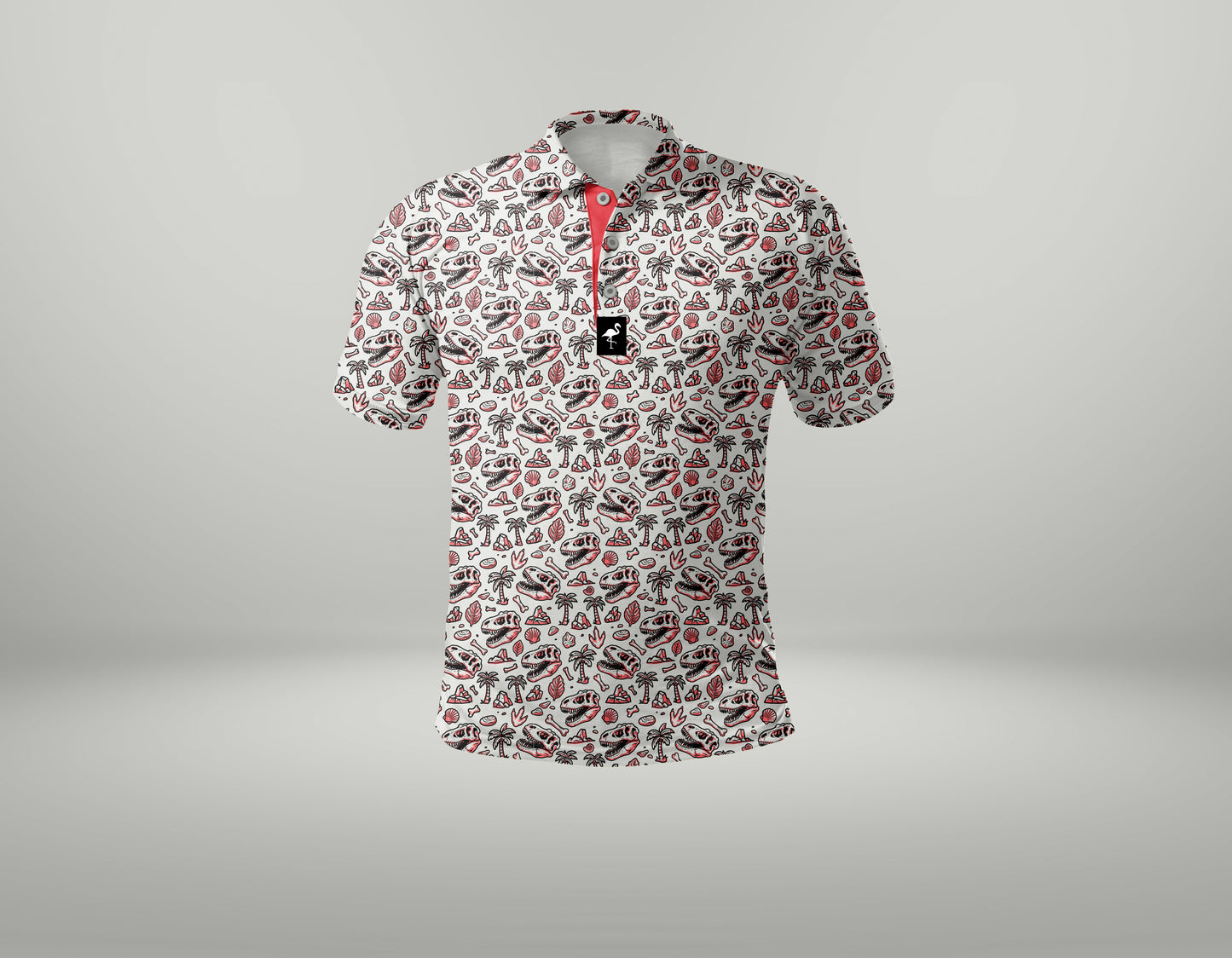 Kids Fossil Fairway Golf Polo | Performance Stretch Golf Shirt | Moisture-Wicking Athletic Polo