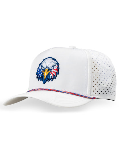Perforated Rope Hat - Independence Eagle