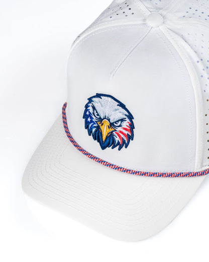 Perforated Rope Hat - Independence Eagle