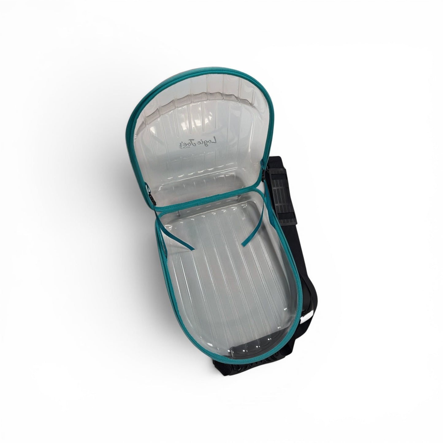 Hat Caddy Travel Case | Hard Shell Hat Carrier Holds Up to 6 Hats | Clear Protective Hat Storage Case with Adjustable Shoulder Strap