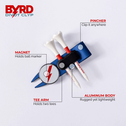 THE BYRD CADDIE CLYP - Black