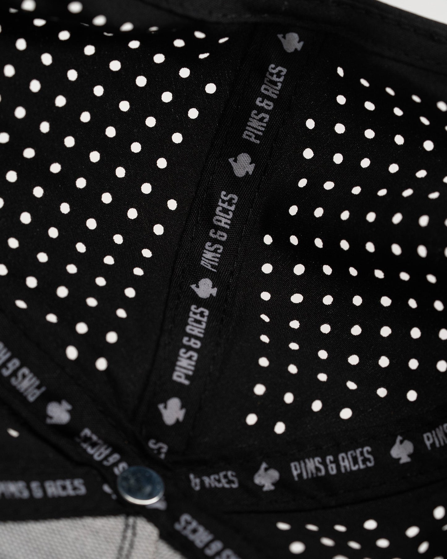 Thor's Hammer Black - Perforated Rope Hat