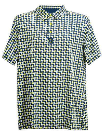 Houndstooth Lime