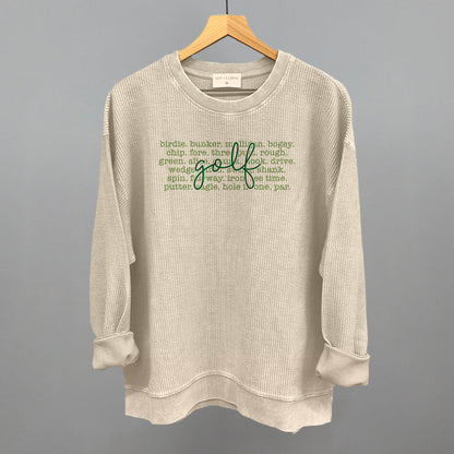 Golf Terms With Script