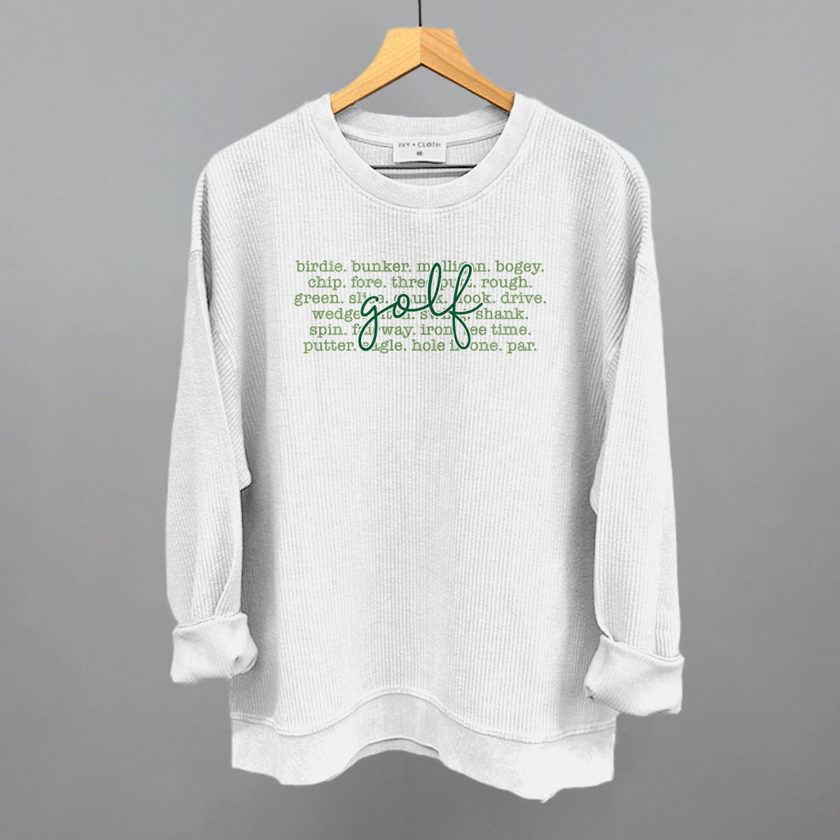 Golf Terms With Script