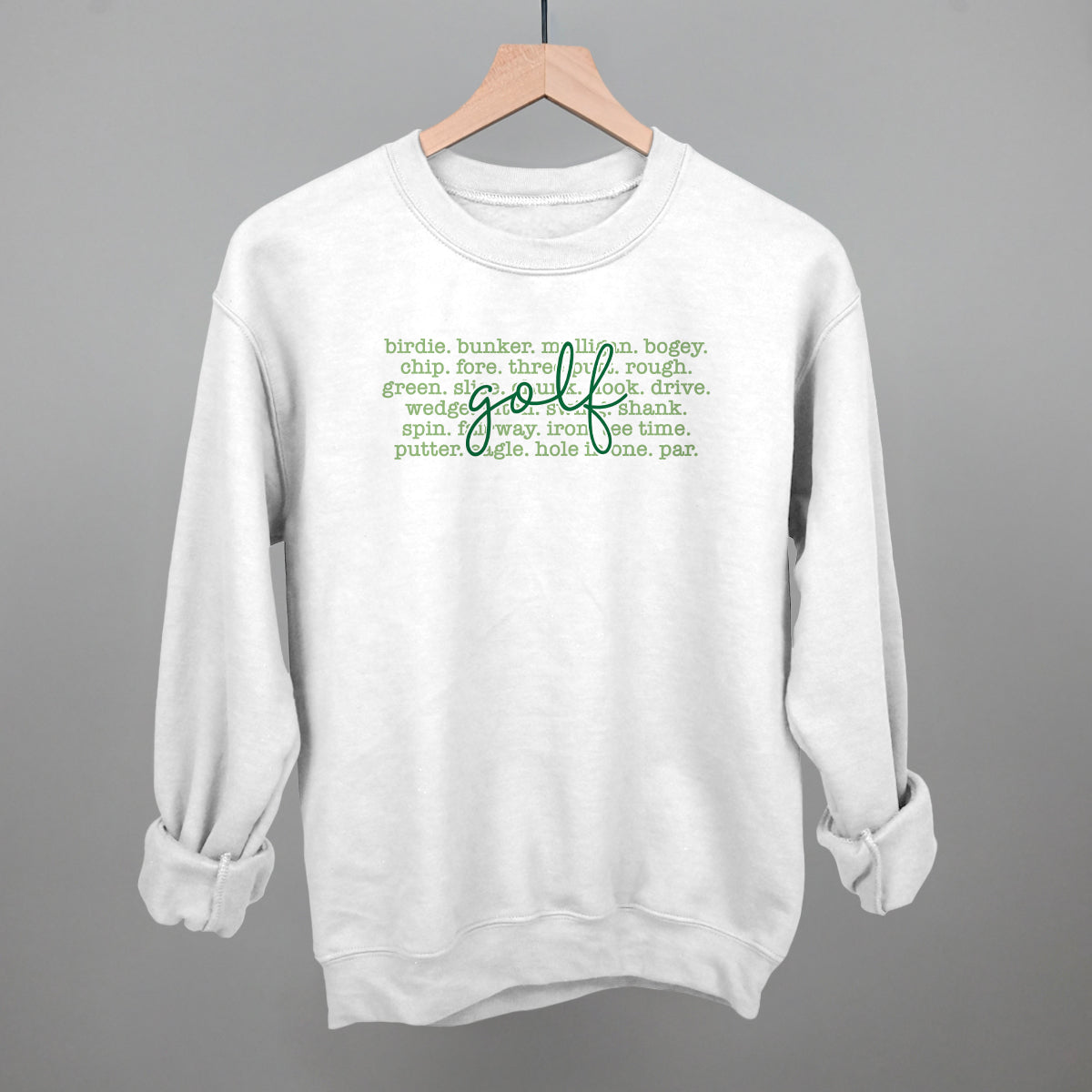 Golf Terms With Script