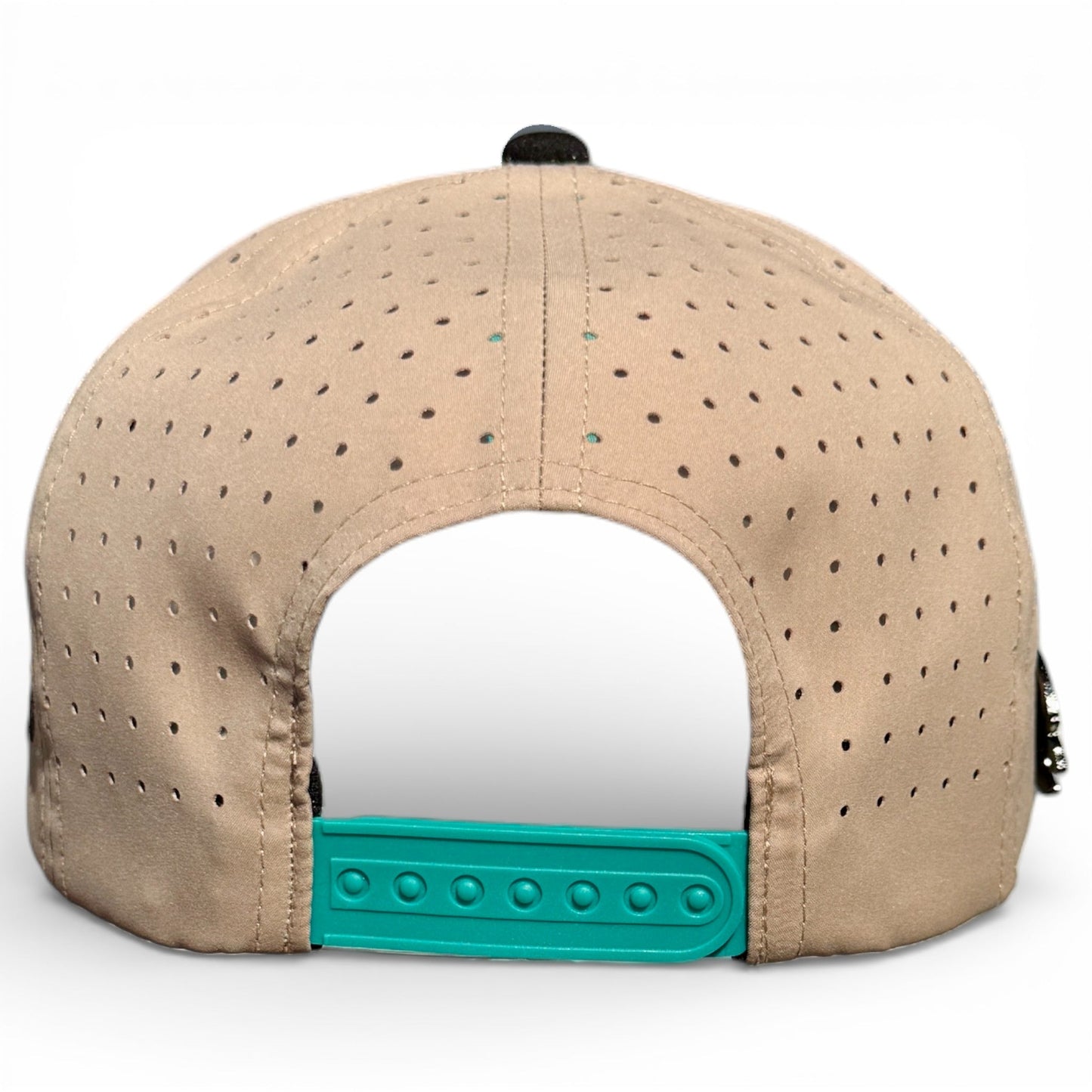 Salty Turtle Golf Hat | Snapback Cap | Built-in Magnetic Ball Marker Holder + Marker Included | Adjustable | One Size