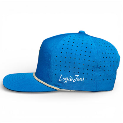 Fairway Palms Golf Hat | Snapback Cap | Built-in Magnetic Ball Marker Holder + Marker Included | Adjustable | One Size