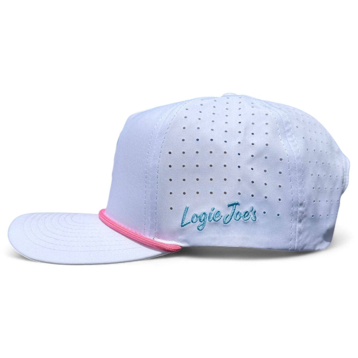 Sugar Rush Golf Hat | Snapback Cap | Built-in Magnetic Ball Marker Holder + Marker Included | Adjustable Cotton Candy