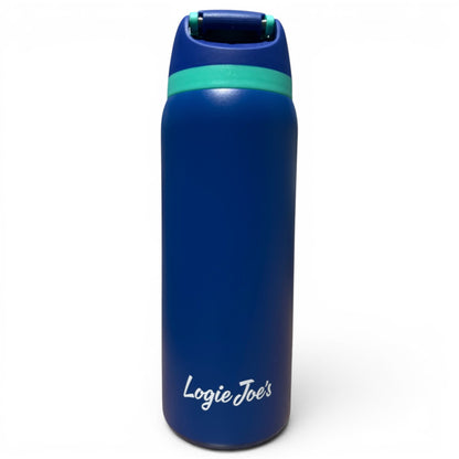 Zero Chill Hydration Bottle | 32oz Insulated Stainless Steel | Flip Straw Lid w/ Handle | Yeti