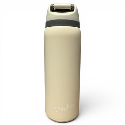 Freedom Flight Hydration Bottle | 32oz Insulated Stainless Steel | Flip Straw Lid w/ Handle | Eagle
