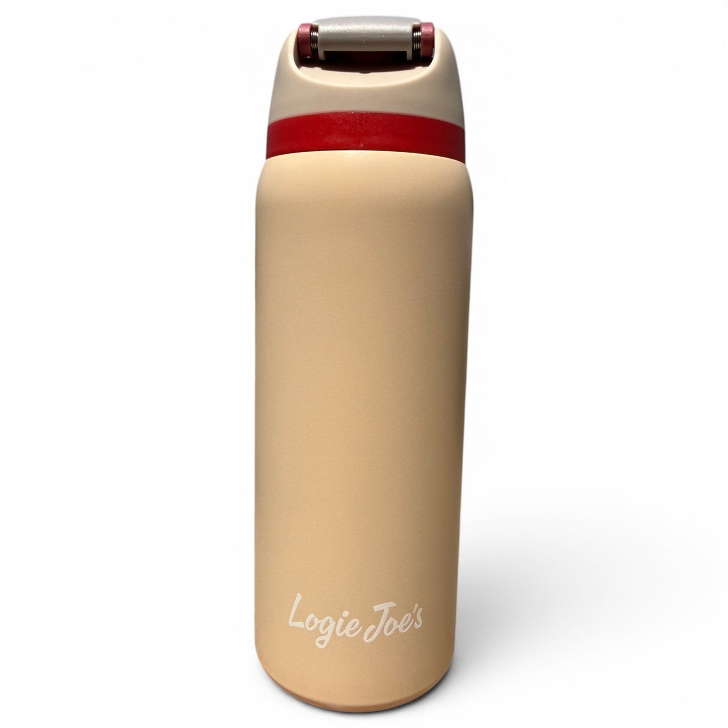 Crab Trap Hydration Bottle | 32oz Insulated Stainless Steel | Flip Straw Lid w/ Handle