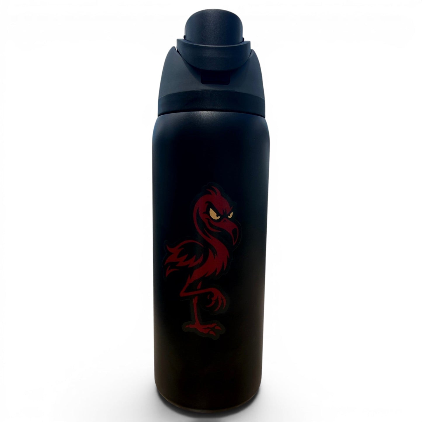 Jogie Loe's Hydration Bottle | 32oz Insulated Stainless Steel | Flip Straw Lid w/ Handle