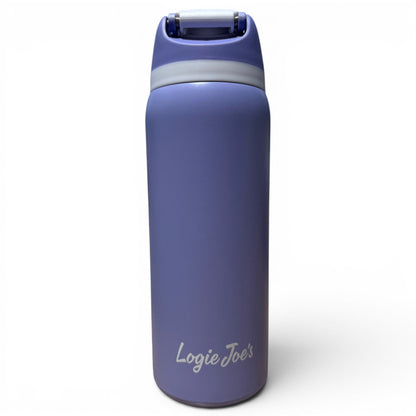 Cute Unicorn Hydration Bottle | 32oz Insulated Stainless Steel | Flip Straw Lid w/ Handle