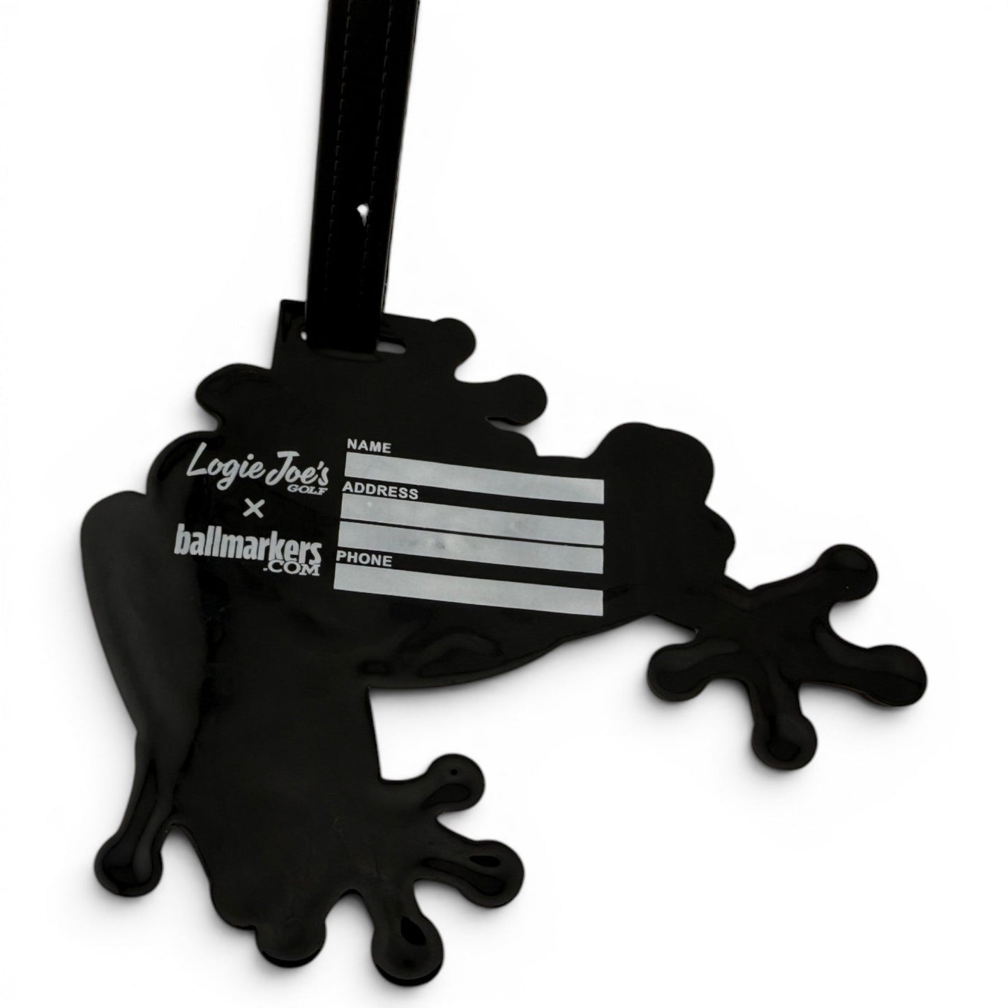 Tree Frog Clip-On Tag | Multi-Use Bag Tag, Travel Tag, Golf Accessory