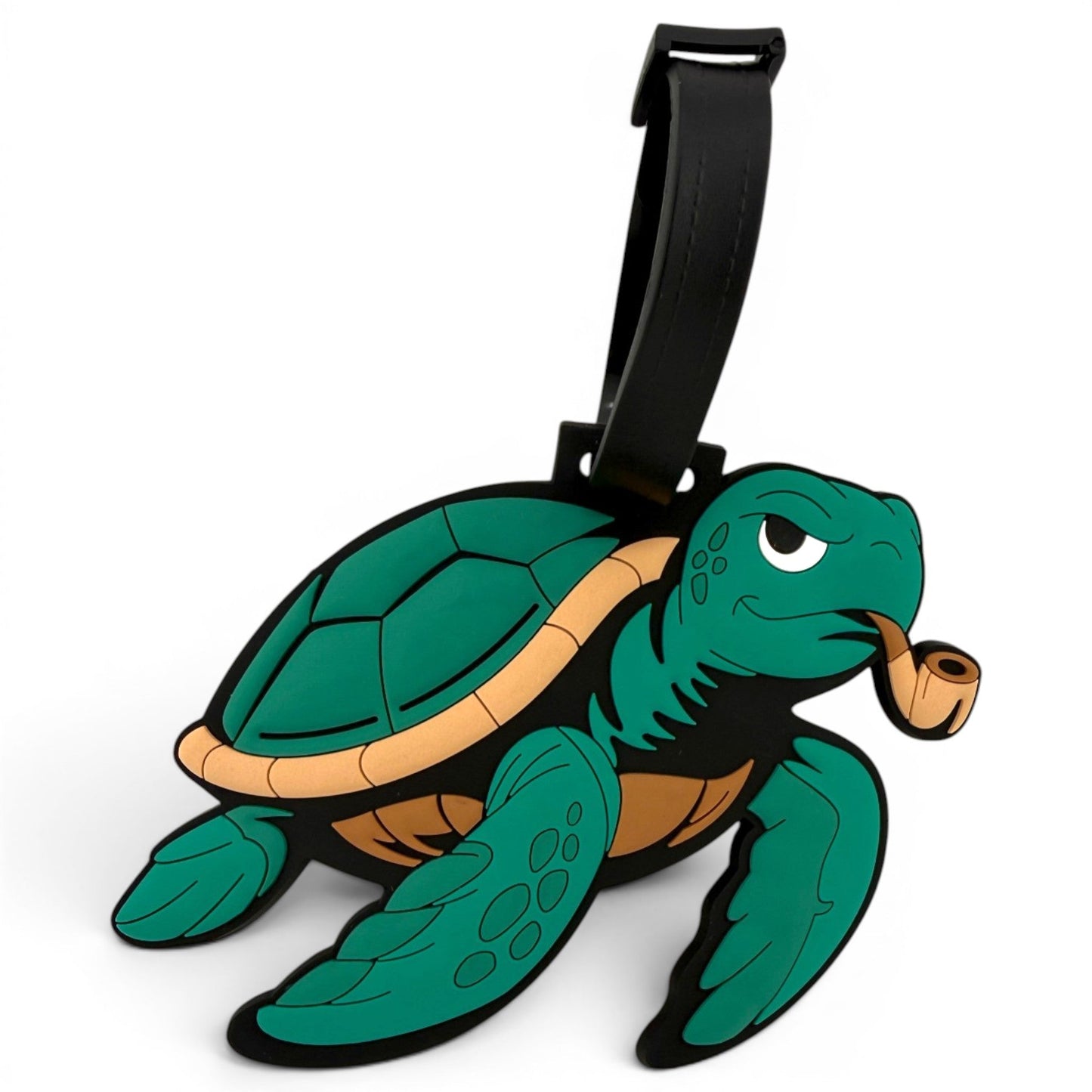 Salty Turtle Clip-On Tag | Multi-Use Bag Tag, Travel Tag, Golf Accessory