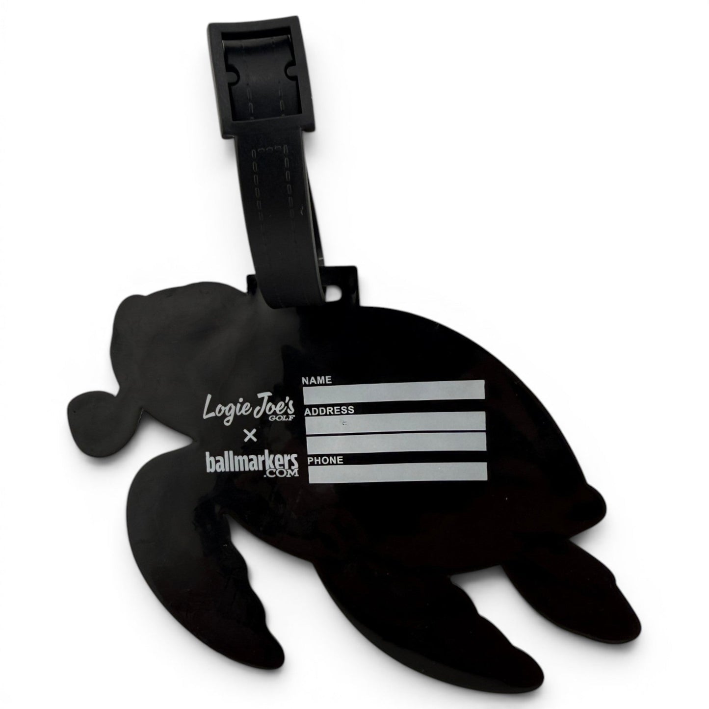 Salty Turtle Clip-On Tag | Multi-Use Bag Tag, Travel Tag, Golf Accessory