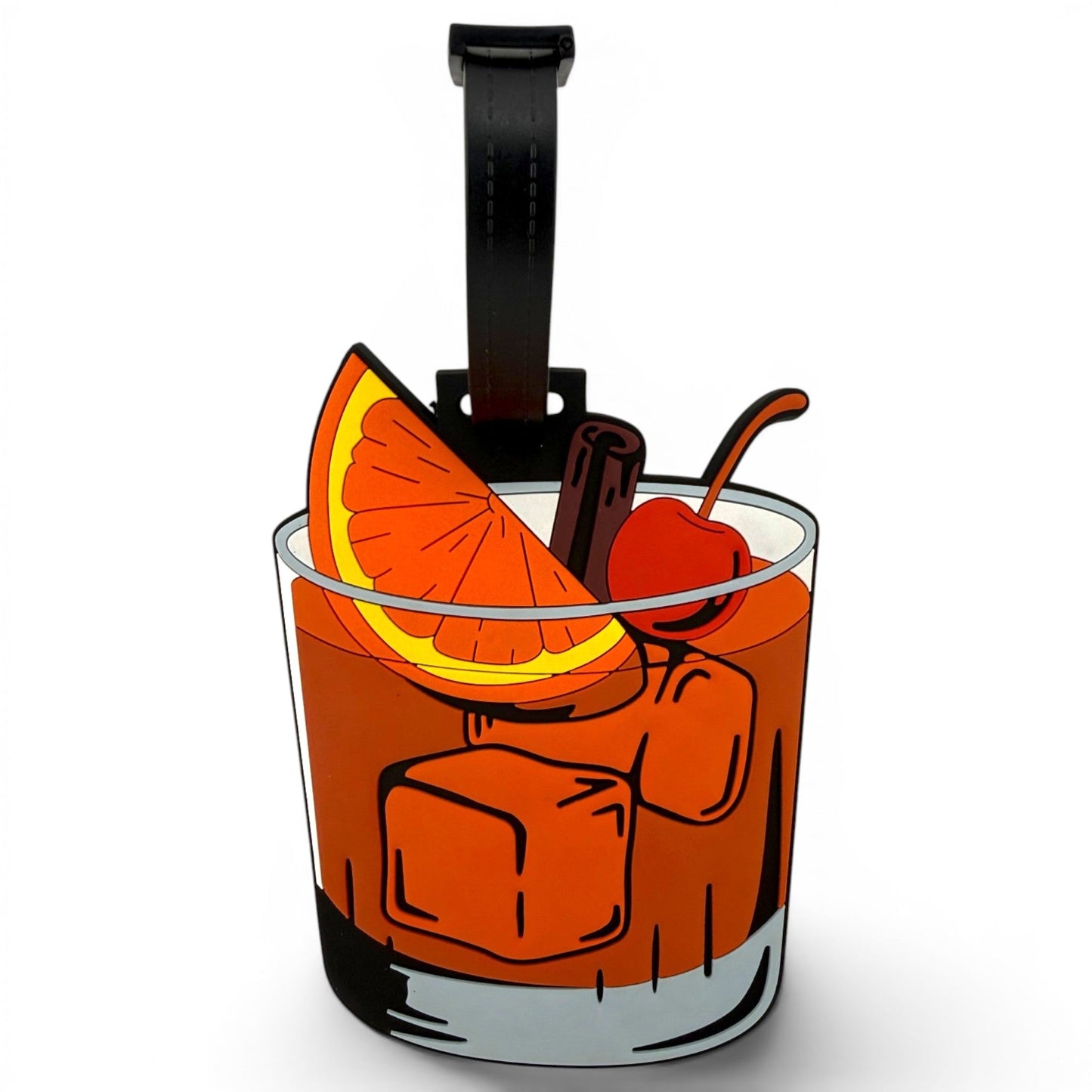 Old-Fashioned Clip-On Tag | Multi-Use Bag Tag, Travel Tag, Golf Accessory